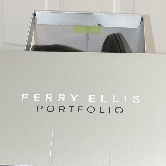 Perry Ellis‎ Portfolio Men dress shoes - Black main image 8